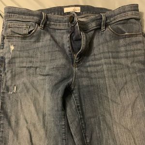 Loft jeans. Skinny 12 L